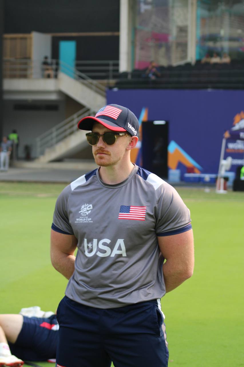 Mathew Skyner in a USA Cricket performance environment